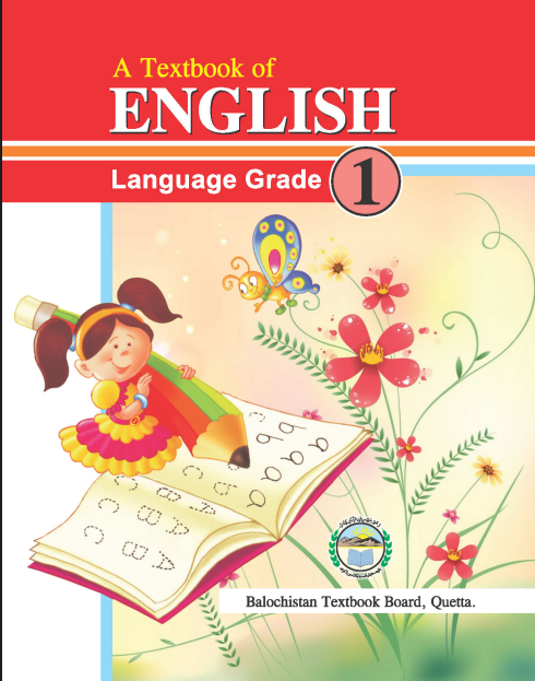 Class One English Text Book in PDF by BTBB