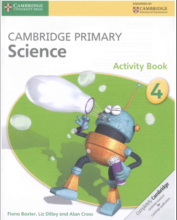 Cambridge Primary Science 4 Activity Book PDF