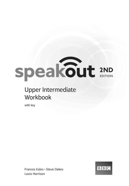 Speakout 2nd Edition Upper Intermediate Workbook PDF